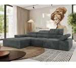 MKS MEBLE L-form Ecksofa RILASSO mit Relax-Funktion, verstellbare Kopfst&uuml;tzen -