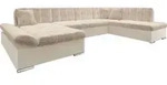 MIRJAN24 Ecksofa Bergen Premium, Bettkasten und Schlaffunktion, U-Form (Farbe:...