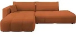MIRJAN24 Ecksofa Furyn O, Wohnzimmer Eckcouch mit Bettkasten und Schlaffunktion,