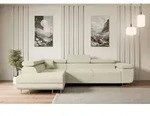 ALTDECOR Ecksofa mit Schlaffunktion und Bettkasten GUSA-L - 272x202x107 cm...