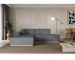 ALTDECOR Ecksofa in L-Form IREA-L1 232x165x80 cm Dunkelgrau Corner Sofa Eckcouch
