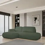 Masseno Ecksofa NUVIRA L-S mit Schlaffunktion L-Form, Sofa mit Bettkasten,