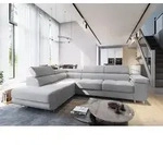 Masseno Ecksofa APIRO L-S mit Schlaffunktion L-Form, Sofa mit Bettkasten,