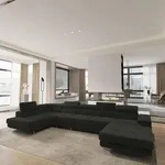 Masseno Ecksofa VELORA L-S mit Schlaffunktion U-Form, Sofa mit Bettkasten,