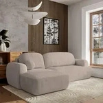 Masseno Ecksofa MODENZA P L-S mit Schlaffunktion L-Form, Sofa mit Bettkasten,