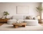 Kaiser M&ouml;bel Ecksofa, Sofa L form, Couch L form MODENA L STUDIO stoff Verita...