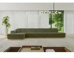 ALTDECOR Ecksofa in L-Form IREA-L3-v2 412x165x80 cm Gr&uuml;n Corner Sofa Eckcouch...