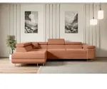 ALTDECOR Ecksofa mit Schlaffunktion und Bettkasten GUSA-L - 272x202x107 cm...