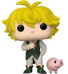 Seven Deadly Sins POP & Buddy! Animation Vinyl Figur Meliodas w/Hawk 9 cm