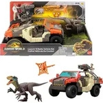 Jurassic World : Die Wiedergeburt Launch &lsquo;N Battle-Fahrzeug mit 1...