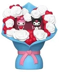 Sanrio Bitty POP! Bouquet Vinyl Figuren My Melody & Kuromi (Valentine) 4 cm
