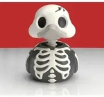 Tubbz PVC Figur Skeleton Halloween 1st Edition 10 cm