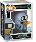 Funko Futurama Exklusive Bender-figur Chase Blau Blau One Size - Blau