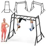 Garten Kletterger&uuml;st f&uuml;r Kinder und Erwachsene; Metall Kletterleiter mit
