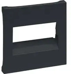 Legrand 765454 SEANO Abdeckung RJ45 f.1- u.2-fach Datendosen Anthrazit lackiert -