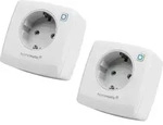 HOMEMATIC IP 157337A0, Schalt-Messsteckdose, 2 St&uuml;ck