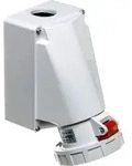 Wandsteckdose Aufputz Steckdose 63A/5P 400V IP67 Bals - Rot