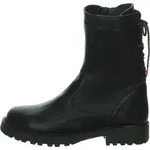 THINK Stiefelette Trento Schwarz Gr&ouml;&szlig;e 36 Bikerboot Schn&uuml;rung leichte...