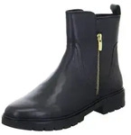 Ara Stiefeletten Schwarz G-Weite aus echtem Leder mit warmem Futter und