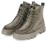 Paul Green Damen Schn&uuml;rboots Gr&uuml;n Rauleder Gr&ouml;&szlig;e: 37 - Gr&uuml;n - 37