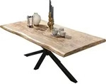 SIT M&ouml;bel Baumkante-Esstisch | 200 x 100 cm | 56 mm Platte Mango natur 
