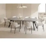Esstisch Rund Gro&szlig; XXL Ausziehbar im Loft-Stil &ndash; 100 bis 250 cm &ndash; Extra...