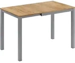 Esstisch Vicco Granny Eiche/Grau 120 x 70 cm ausziehbar, Model 50577 -...