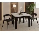 Quadratischer Esstisch Ausziehbar 90 bis 190 cm &ndash; Verl&auml;ngerbar, f&uuml;r 4-10...