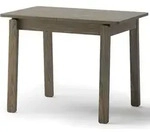 Selsey Plot &ndash; Ausziehbarer Esstisch Dunkle Eichenholzoptik 104&ndash;224x60 cm