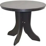 Esstisch 90-130 cm Mascha ausziehbar - Schwarz
