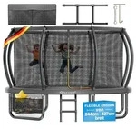 KESSER&reg; Trampolin Outdoor Gartentrampolin f&uuml;r Kinder & Erwachsene - Dunkelgrau
