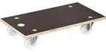 WAGNER Transporthilfe Multiplex MAXIGRIP - 57,5 x 30 x 11 cm, Rollen &Oslash; 75 mm,