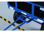 Variofit Handpritschenwagen mit Bordwand, Typ:Vollgummibereifung,