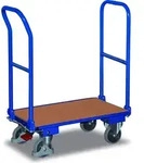 Variofit Klappb&uuml;gelwagen mit 2 B&uuml;geln, Ladefl&auml;che:720x450 mm