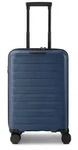 d&n Toronto 4 Rollen Kabinentrolley S 54 cm mit Dehnfalte - Blau