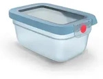 EMSA oneClick Frischhaltedose 0,75 L N12104, Box, Rechteckig, 0,75 l, Blau,