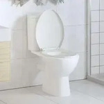 vidaXL Toilettensitz mit Absenkautomatik und Quick-Release-Design Wei&szlig; - Wei&szlig;