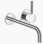 Dornb WT-Wand-Einhandbatt. META o AG Biegerad. 90&deg; Ausladung 250mm chrom - Silber