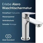 Ideal Standard Alero Waschtischarmatur, Push-Open Ablauf, wassersparend &ndash;...