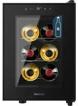 Cecotec Bolero GrandSommelier 600 CoolCrystal, Weink&uuml;hler mit Kompressor,