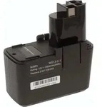 Akku f&uuml;r Bosch Typ 2607335151 NiMH - Schwarz
