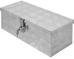 ECD Germany Truckbox aus Aluminium mit Deckel, 57x22x19 cm, abschlie&szlig;bar,...