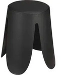 WENKO Badhocker Mod. Comiso Schwarz matt, belastbar bis 180 kg