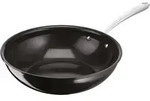 28 cm gro&szlig;er wok aus schwarzem aluminium Lagostina 010275041828 - Schwarz