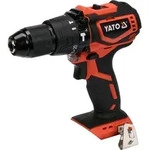 YATO B&uuml;rstenloser Schlagbohrschrauber ohne Akku 18 V 42 Nm - Schwarz/Rot