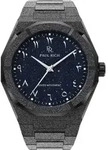 Paul Rich PR-45256 Herrenuhr Frosted Star Dust II 43mm 5ATM - Schwarz