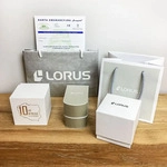 Lorus Sports-Solar RX397AX9 Herrenarmbanduhr - Silber