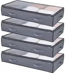 VEVOR Unterbettkommode Unterbettaufbewahrungstasche 4 Stk. (996 x 500 x 180 mm)