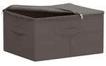 vidaXL Aufbewahrungsbox 24 pcs Grau 50 x 30 x 25 cm Vliesstoff - Grau
