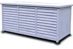 Rijoka Gartenbox aus Holz &ndash; Auflagenbox &ndash; 350L &ndash; 1300x640x600mm &ndash; Blau...